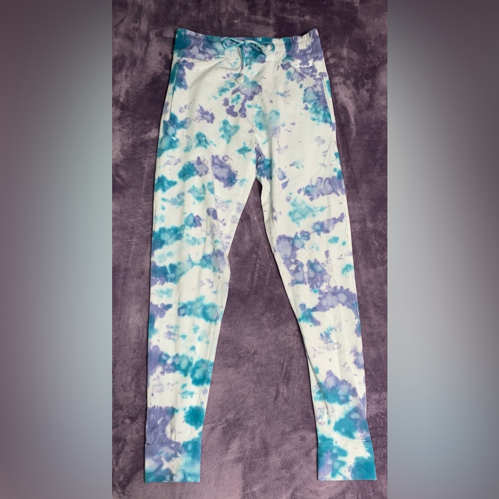 PINK Tie Dye Stretch Jogger